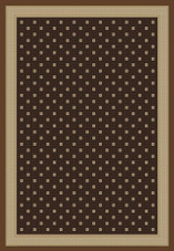 Jewel European 5428 Athens Brown Area Rug by Concord Global Trading