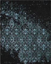 Nourison Opaline OPA06 Midnight Blue Area Rug Nourison Opaline OPA06 Midnight Blue Area Rug