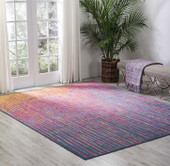 Nourison Passion PSN09 Multicolor Area Rug Room Scene Nourison Passion PSN09 Multicolor Area Rug Room Scene