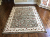 Radici Como 1593 Sage Area Rug Room Scene Radici Como 1593 Sage Area Rug Room Scene