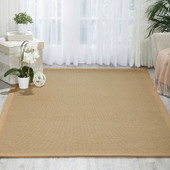 Nourison Sisal Soft SSF04 Sand Area Rug Room Scene Nourison Sisal Soft SSF04 Sand Area Rug Room Scene