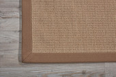 Nourison Sisal Soft SSF05 Hazelnut Area Rug Corner