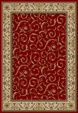 Radici Como 1599 Red Area Rug