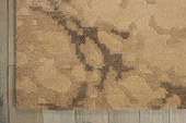 Nourison Tahoe Modern MTA01 Linen/Grey Area Rug Corner Nourison Tahoe Modern MTA01 Linen/Grey Area Rug Corner
