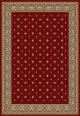Ankara Classic 6300 Red Area Rug