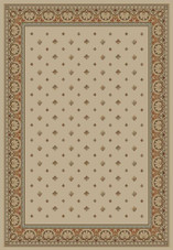 Ankara Classic 6302 Ivory Area Rug by Concord Global Trading