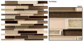 BMS243 Bella Muro Mauve Mocha Mosaic Tile Product Image BMS243 Bella Muro Mauve Mocha Mosaic Tile Product Image