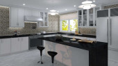 EF610 Enchanted Flavors Marsala Swirl Mosaic Tile Room Scene EF610 Enchanted Flavors Marsala Swirl Mosaic Tile Room Scene