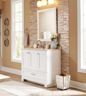 Champagne Toast Glass Blend 4MM Interlocking Mosaic Tile