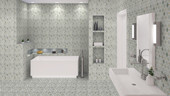 DS58 Diamond Mosaic Tile DS58 Diamond Mosaic Tile