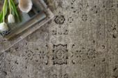 Loloi Millennium MV-02 Grey/Charcoal Area Rug Lifestyle Scene Loloi Millennium MV-02 Grey/Charcoal Area Rug Lifestyle Scene