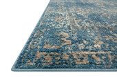 Loloi Millennium MV-05 Blue/Taupe Area Rug Angle