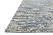 Loloi Juneau JY-07 Grey/Blue Area Rug Angle Loloi Juneau JY-07 Grey/Blue Area Rug Angle