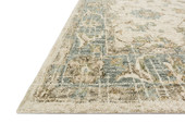 Loloi Julian JI-06 Ivory/Spa Area Rug Angle Loloi Julian JI-06 Ivory/Spa Area Rug Angle