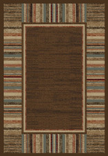 Soho 6128 Brown Area Rug - Modern Design
