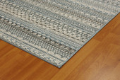 Dynamic Rugs Brighton 8570-5032 Beige/Blue Area Rug Corner