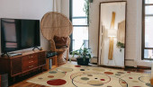 Jewel Modern 4422 Baloons Ivory Area Rug by Concord Global Trading Room Scene Jewel Modern 4422 Baloons Ivory Area Rug by Concord Global Trading Room Scene