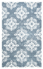 Dynamic Rugs Patio 8391-500 Navy Area Rug Dynamic Rugs Patio 8391-500 Navy Area Rug
