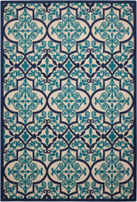 Nourison Aloha ALH14 Navy Area Rug Nourison Aloha ALH14 Navy Area Rug