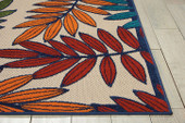 Nourison Aloha ALH18 Multicolor Area Rug Detail Nourison Aloha ALH18 Multicolor Area Rug Detail