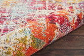 Nourison Celestial CES13 Pink/Multi Area Rug Texture
