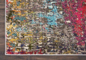 Nourison Celestial CES14 Sunset Area Rug Corner Nourison Celestial CES14 Sunset Area Rug Corner