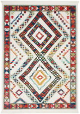 Nourison Navajo NAV02 White Area Rug Nourison Navajo NAV02 White Area Rug