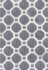Dynamic Rugs Silky Shag 5903-901 Silver/White Area Rug Dynamic Rugs Silky Shag 5903-901 Silver/White Area Rug