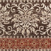 Dalyn Gala GA6 Chocolate Area Rug Swatch
