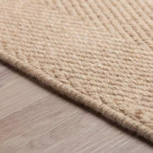 Dalyn Monaco Sisal MC200 Putty Area Rug Edge