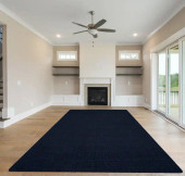 Dalyn Monaco Sisal MC300 Navy Area Rug Room Scene Dalyn Monaco Sisal MC300 Navy Area Rug Room Scene