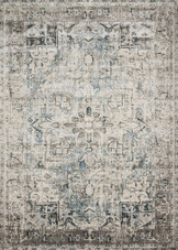 Loloi Anastasia AF-20 Blue/Slate Area Rug Loloi Anastasia AF-20 Blue/Slate Area Rug