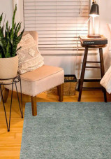 Loloi Kayla Shag KAY-01 Spa Area Rug Room Scene Loloi Kayla Shag KAY-01 Spa Area Rug Room Scene
