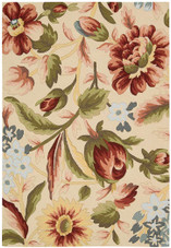 Fantasy FA23 Ivory Area Rug by Nourison