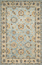 Loloi Victoria VK-18 Lt. Blue/Natural Area Rug Loloi Victoria VK-18 Lt. Blue/Natural Area Rug