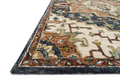 Loloi Victoria VK-19 Blue/Multi Area Rug Angle Loloi Victoria VK-19 Blue/Multi Area Rug Angle