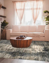 Loloi Cascade CAS-03 Ivory/Charcoal Area Rug Room Scene Loloi Cascade CAS-03 Ivory/Charcoal Area Rug Room Scene