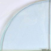 Clear 9" X 12 MM" Glass Corner Shelf Tile Clear 9" X 12 MM" Glass Corner Shelf Tile