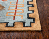 Rizzy Home Mesa MZ162B Area Rug Corner Rizzy Home Mesa MZ162B Area Rug Corner