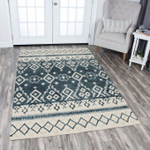 Rizzy Home Opulent OU936A Area Rug Room Scene Rizzy Home Opulent OU936A Area Rug Room Scene