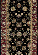 Nourison 2000 2017 Black 2'6" Wide Hall and Stair Runner