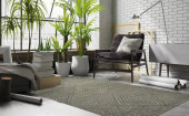 Rizzy Home Suffolk SK334A Area Rug Room Scene Rizzy Home Suffolk SK334A Area Rug Room Scene