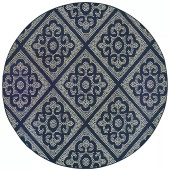 Oriental Weavers Marina 3804B Round Area Rug
