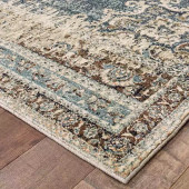 Oriental Weavers Raleigh 6649H Area Rug Corner