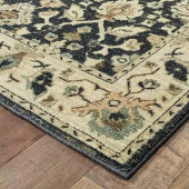 Oriental Weavers Raleigh 8026P Area Rug Corner