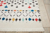 Nourison DWS05 Kamala DS504 White Area Rug Detail Nourison DWS05 Kamala DS504 White Area Rug Detail
