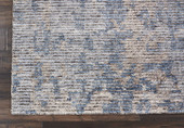 Nourison Ellora ELL04 Graphite Area Rug Corner Nourison Ellora ELL04 Graphite Area Rug Corner