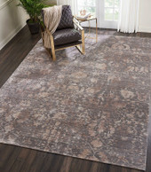Nourison Lucent LCN02 Flint Area Rug Room Scene Nourison Lucent LCN02 Flint Area Rug Room Scene