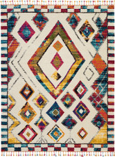 Nourison Nomad NMD02 Ivory/Multi Area Rug Nourison Nomad NMD02 Ivory/Multi Area Rug