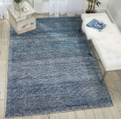 Nourison Weston WES01 Agean Blue Area Rug Room Scene Nourison Weston WES01 Agean Blue Area Rug Room Scene